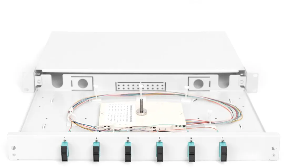 Digitus DN-96320/3 Glasvezeladapter SC - Grijs