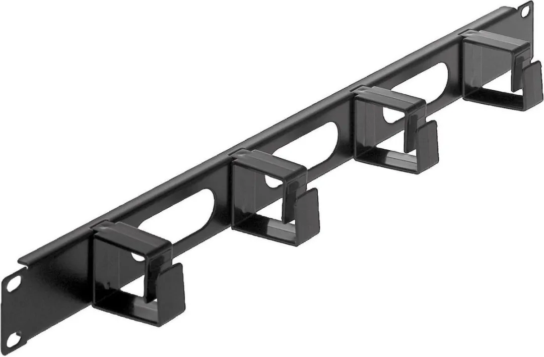 Intellinet 711050 Kabelgeleiding 19" 1 HE - Zwart