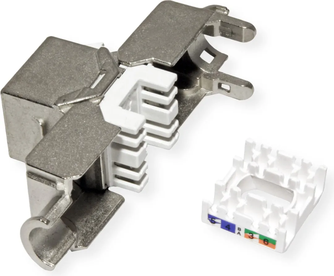 Value Cat.6A Keystone RJ-45 Afgeschermd Zilver - afbeelding 4 van 6