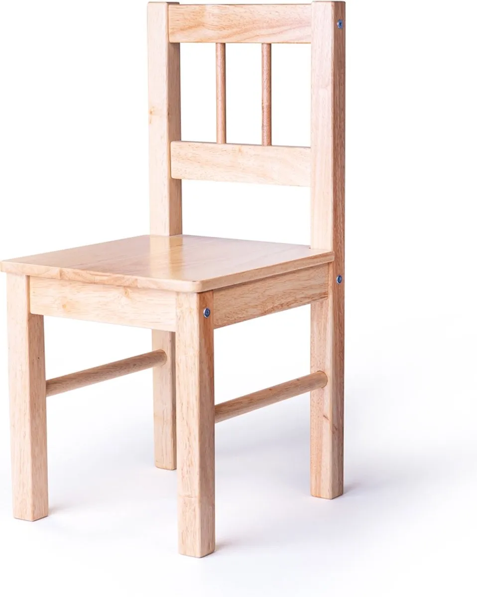 BIGJIGS Stoel Natuurlijk Hout