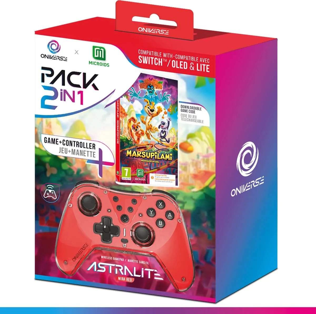 Mindscape ONIVERSE Astralite Controller + Marsupilami Code