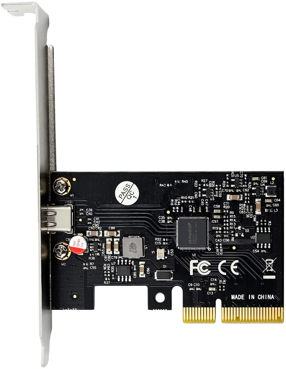 InLine 76660I Interfacekaart - PCIe x4 USB-C 3.2 Gen 2x2