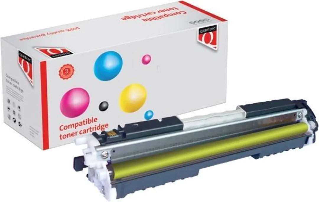 Tonercartridge quantore hp cf352a 130a geel | 1 stuk