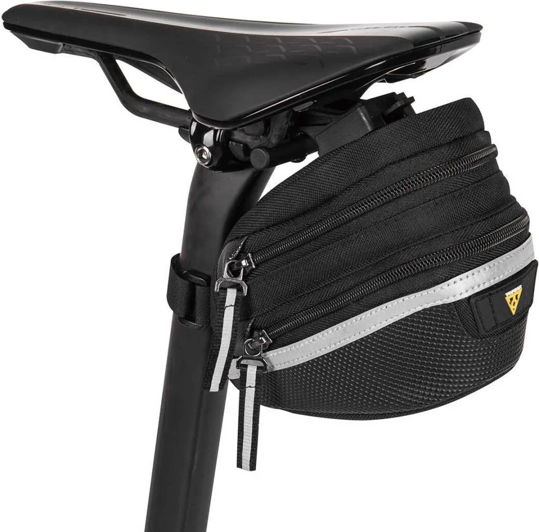 Topeak Survival Tool Wedge II 1.25L Zadeltas - Zwart - afbeelding 4 van 6