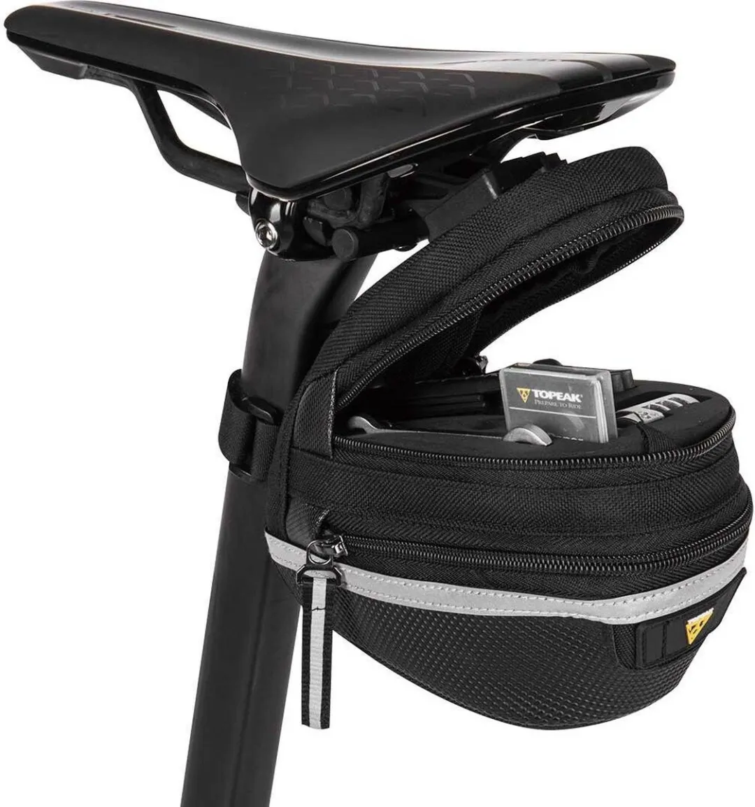 Topeak Survival Tool Wedge II 1.25L Zadeltas - Zwart - afbeelding 3 van 6