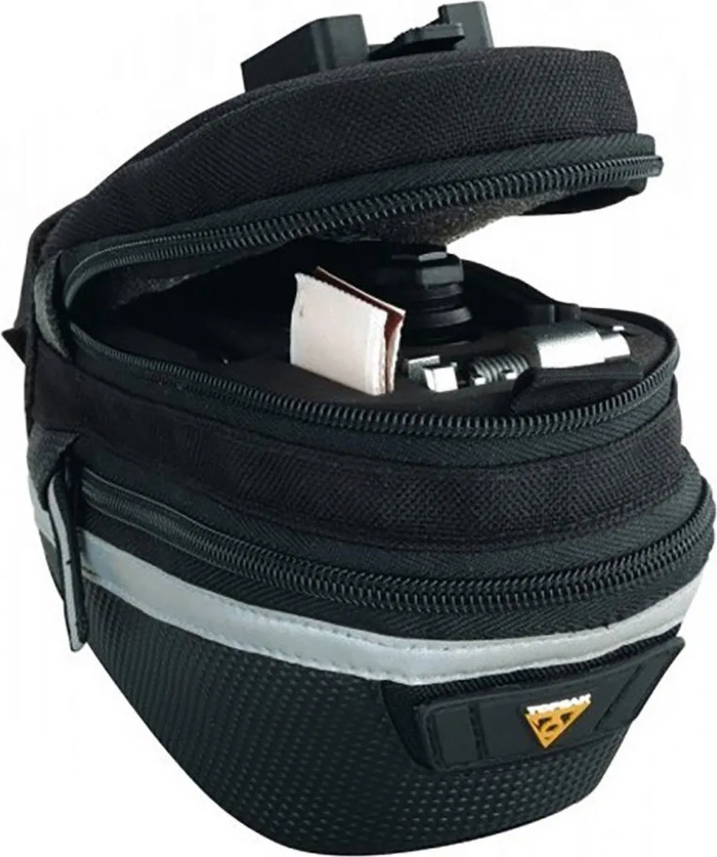 Topeak Survival Tool Wedge II 1.25L Zadeltas - Zwart - afbeelding 2 van 6