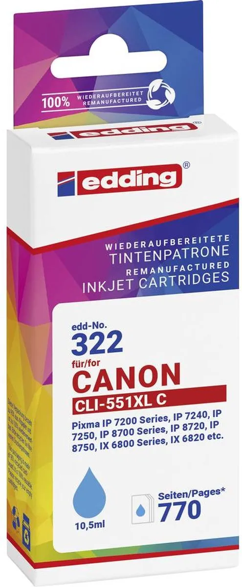 edding Inktcartridge 18-322-01