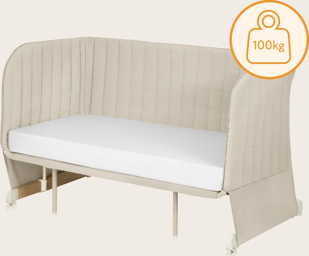 Lionelo Thomi Plus 5in1 Meegroeibed - Beige Karamel