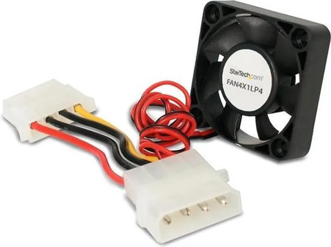 Startech FAN4X1LP4 Ventilator 40x10mm - Zwart