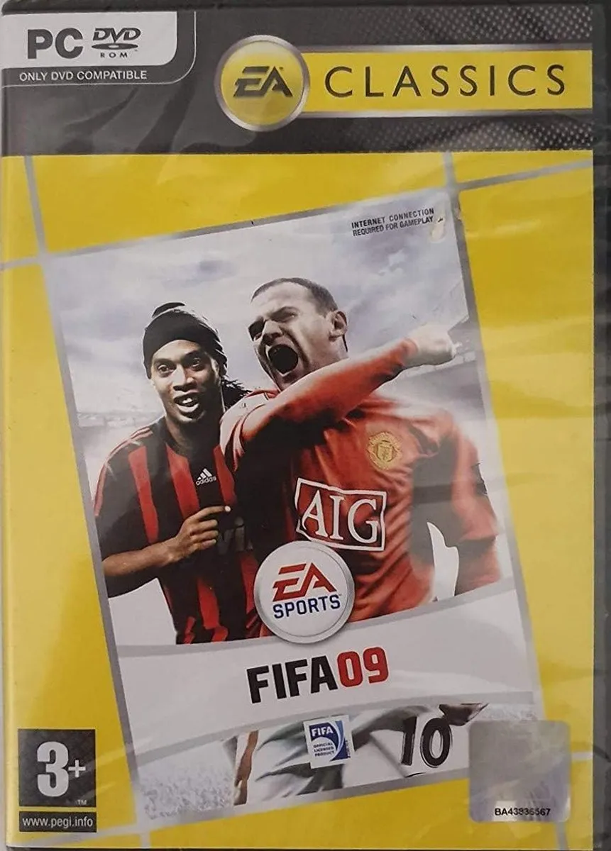 EA FIFA 09 Voetbalgame - 4 Spelers Offline - afbeelding 6 van 6