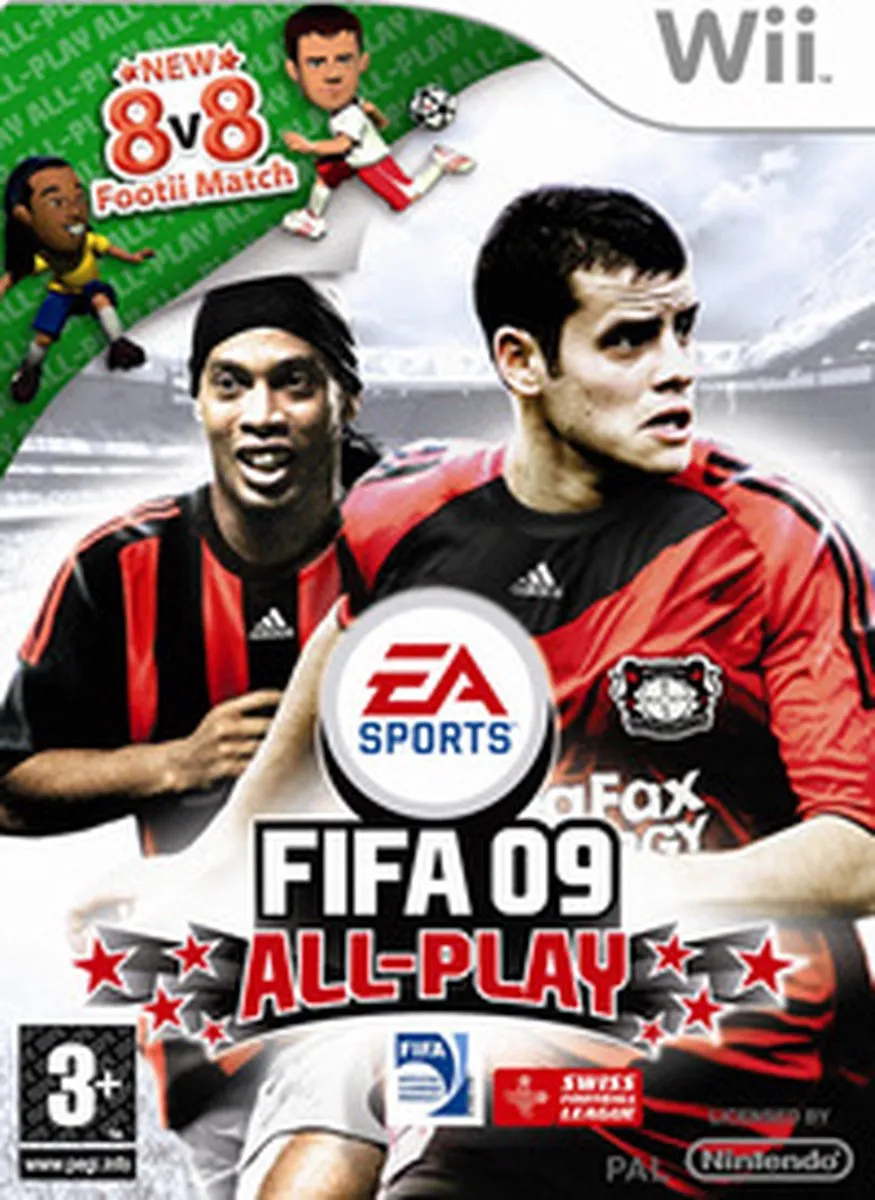 EA FIFA 09 Voetbalgame - 4 Spelers Offline