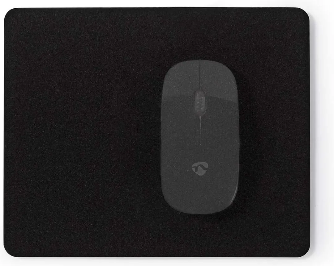 Nedis Muismat MPADF100BK - 220mm - Zwart