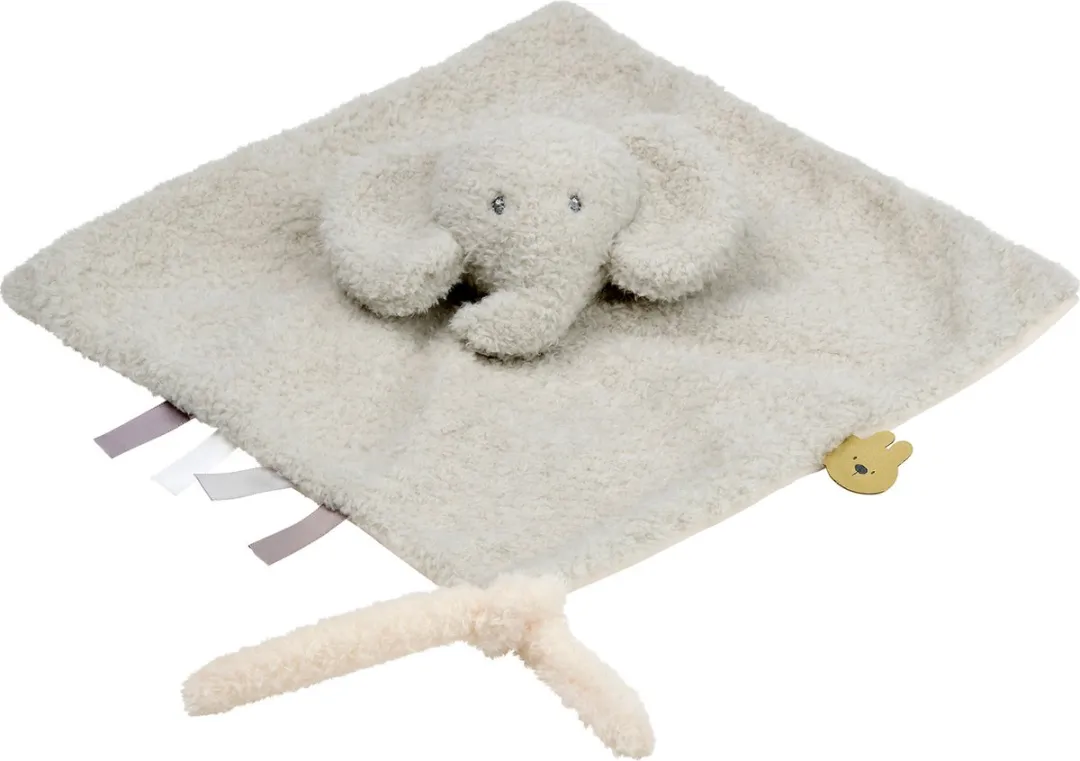 Nattou Teddy Knuffeldoekje Olifant 39cm - Grijs
