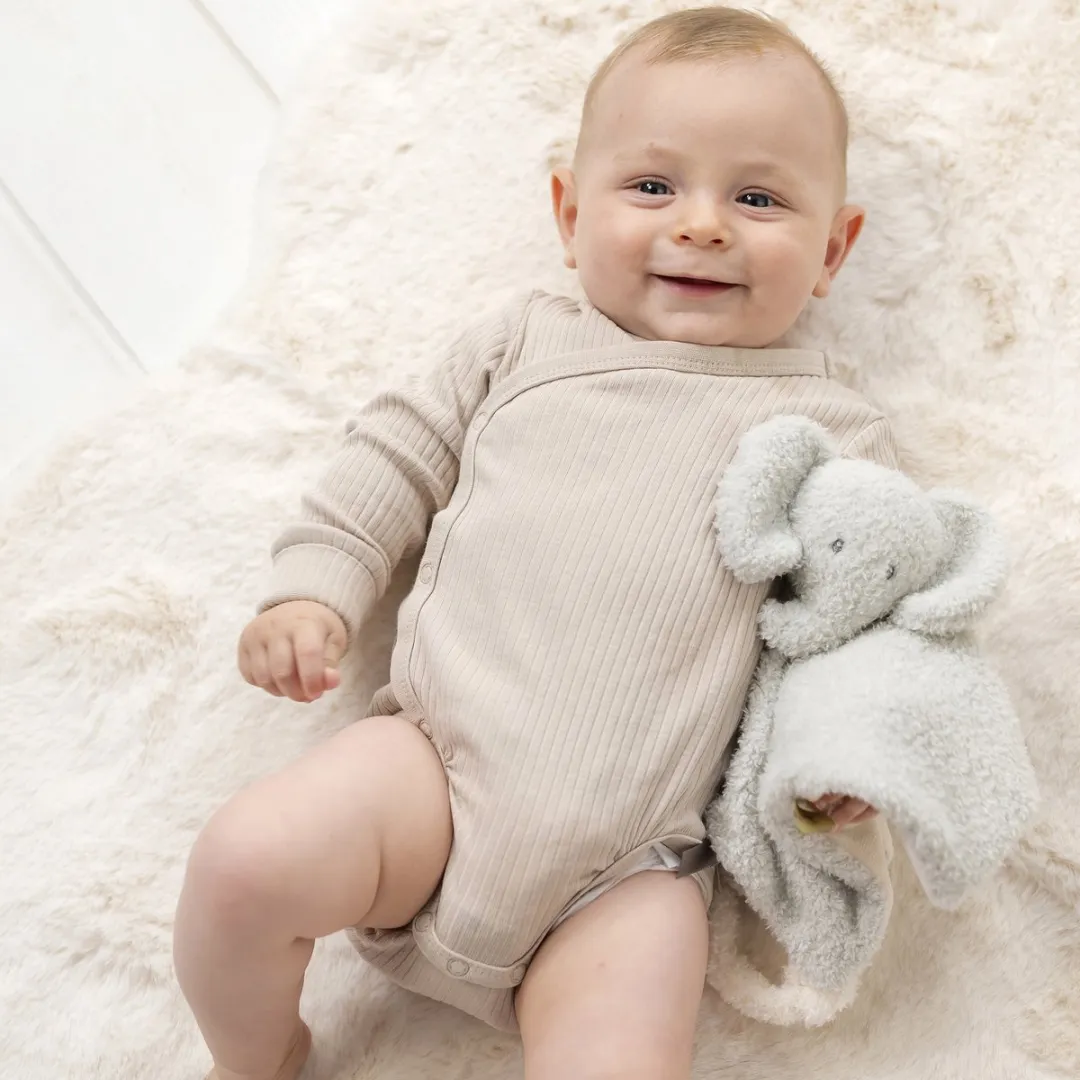 Nattou Teddy Knuffeldoekje Olifant 39cm - Grijs