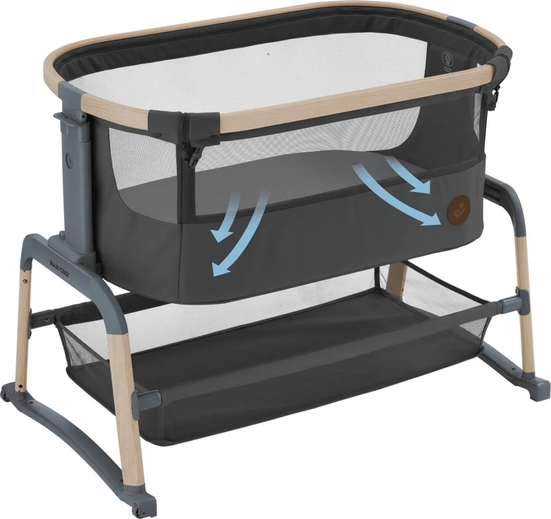 Maxi-Cosi Iora Air Co-sleeper Beyond Graphite - Schommelfunctie