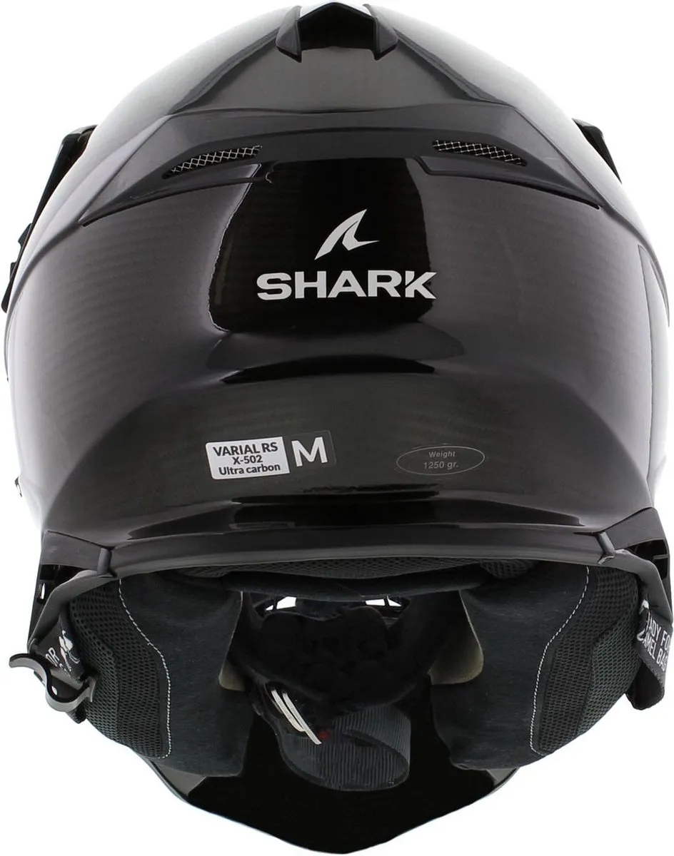 Shark Varial RS Carbon Skin Motorhelm - XL - Wit