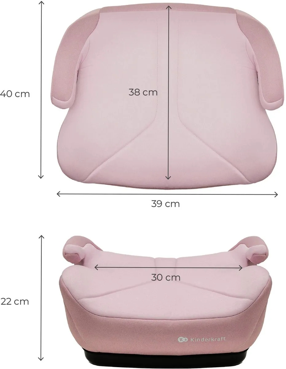 KinderKraft I-BOOST 2 i-Size Autostoel Roze
