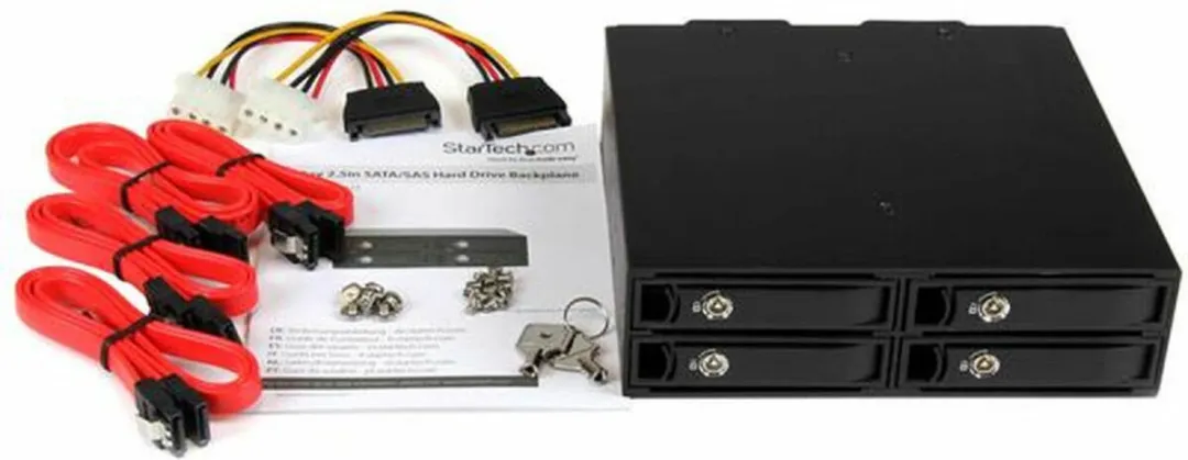 Startech SATSASBP425 Laptop - Zwart