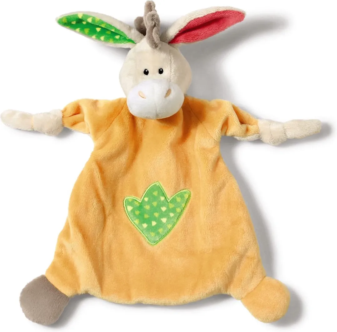 Nici Knuffeldoekje Donkey 25x25cm