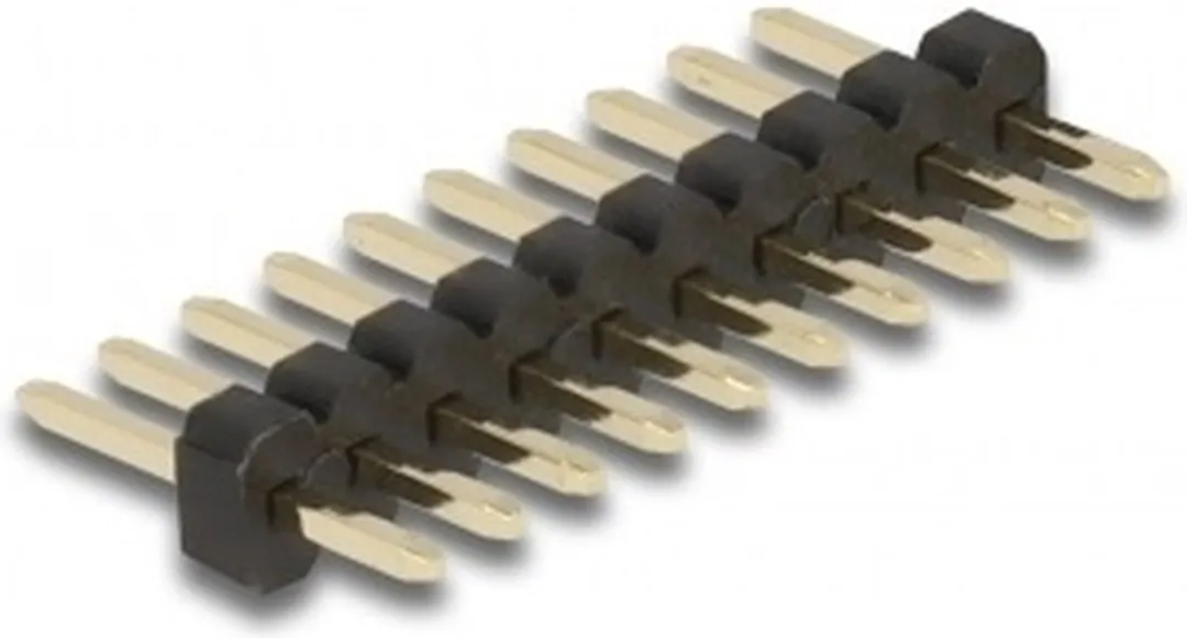 Delock 10 Pin Header 1.27mm 5 Stuks