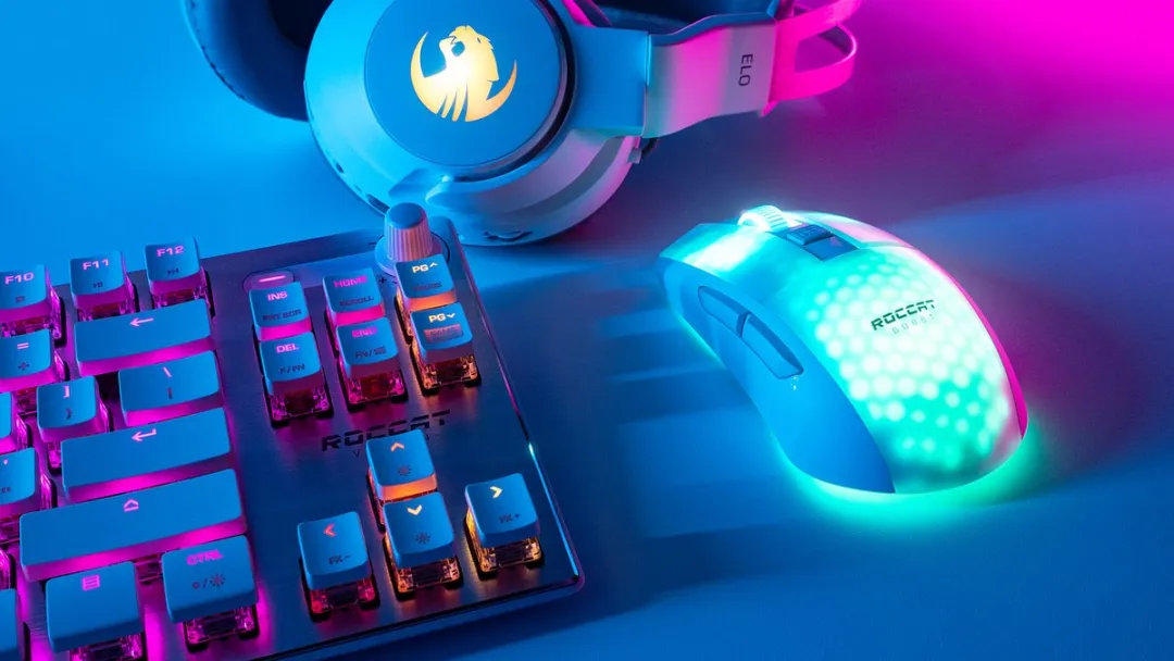 Roccat Burst Pro Air ROCA12.BX.GAMB Gaming Muis - Wit