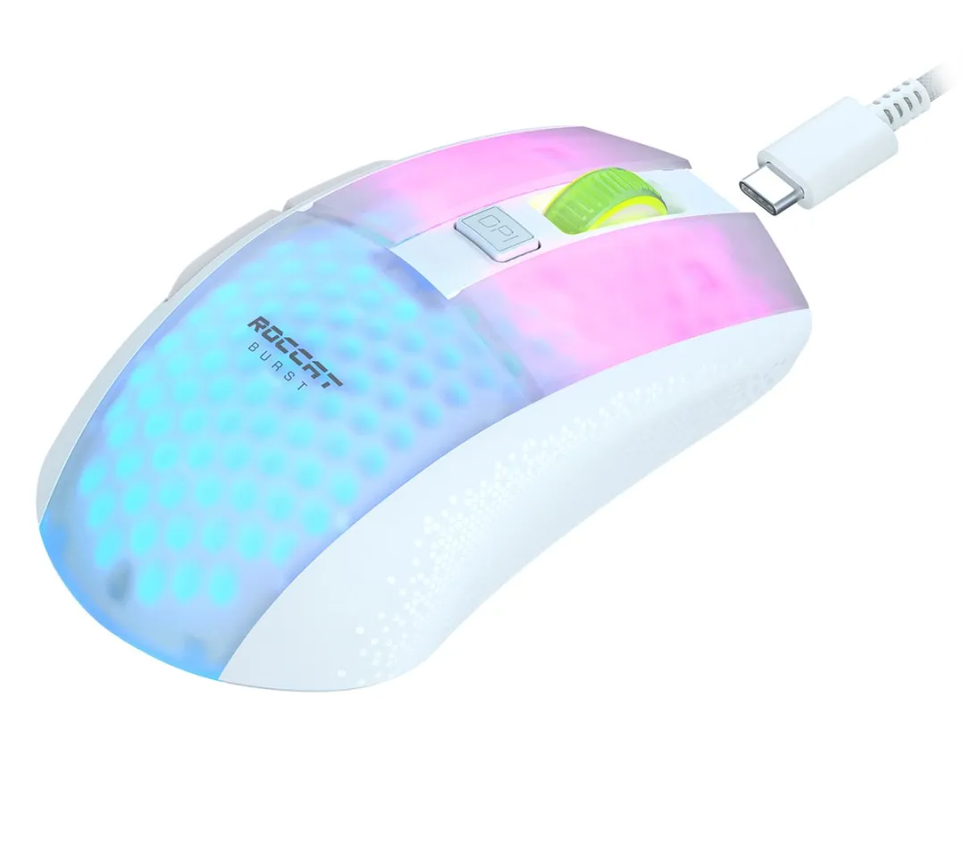 Roccat Burst Pro Air ROCA12.BX.GAMB Gaming Muis - Wit