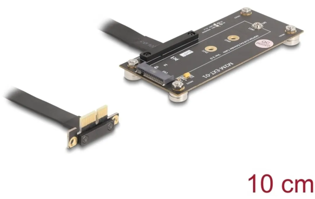 Delock PCIe 3.0 x1 naar M.2 Key M Adapter