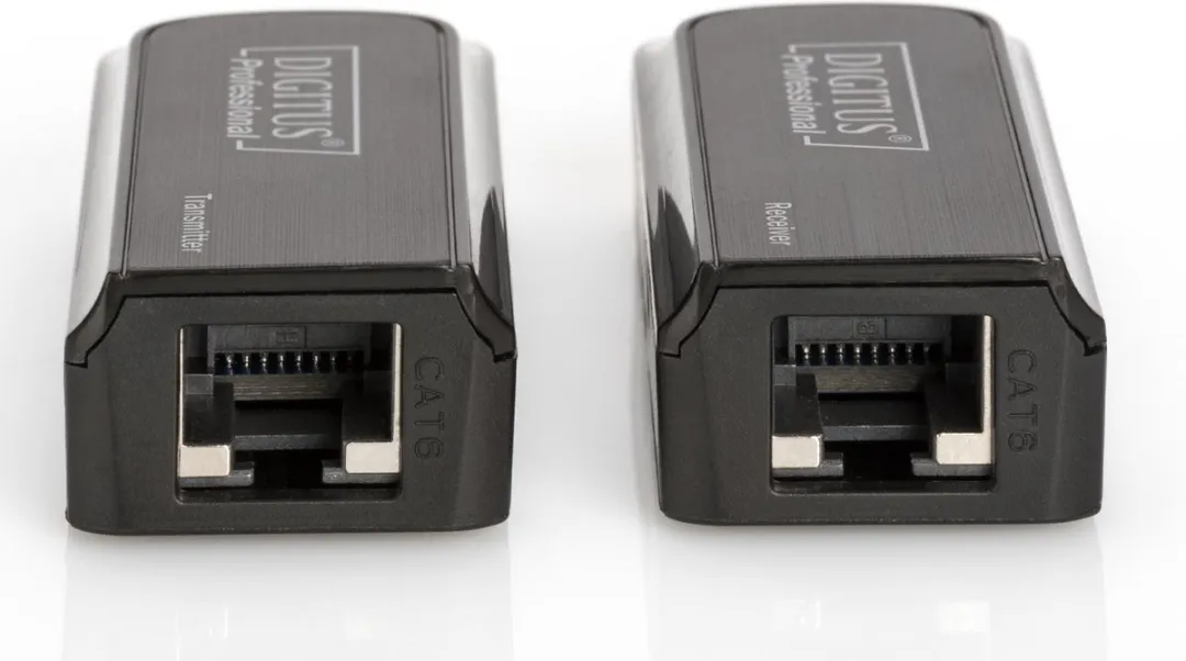 Digitus DS-55203 Audio/Video Extender Netwerkzender & Ontvanger - Zwart