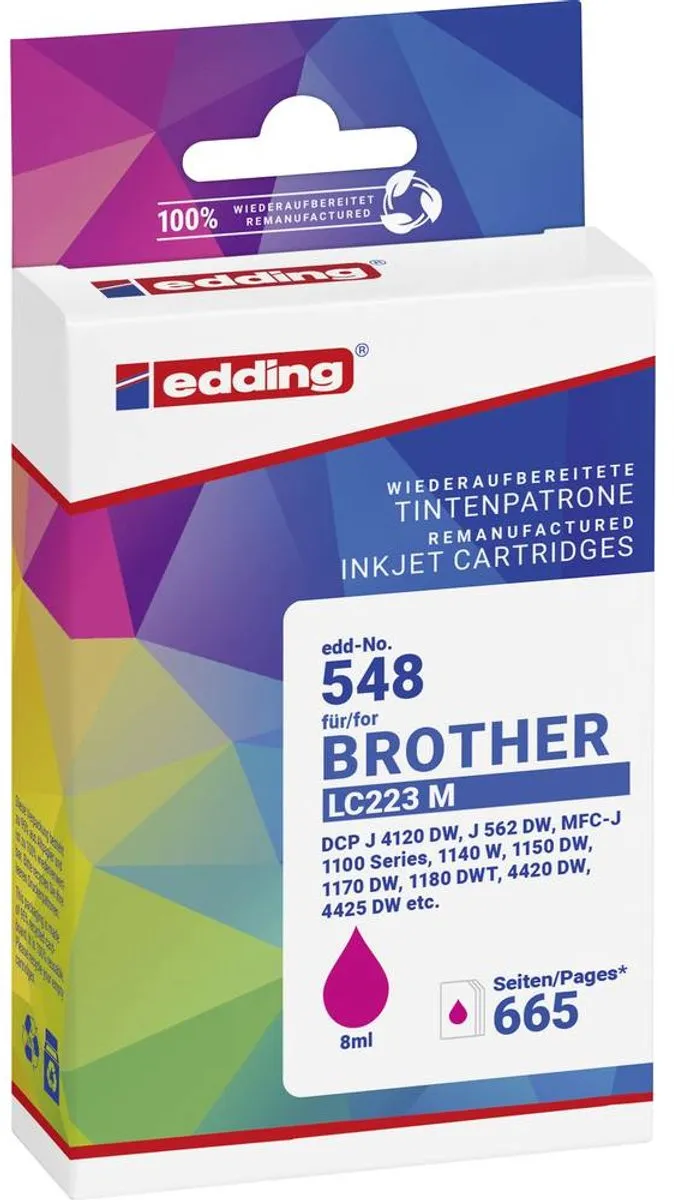 edding Inktcartridge 18-548-01 Magenta