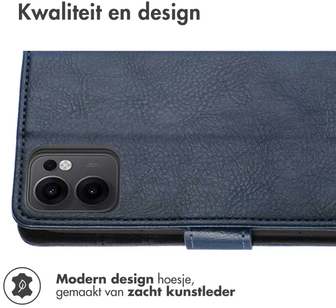 Imoshion Hoesje Oppo Reno 13 - Donkerblauw - 3 Pasjes