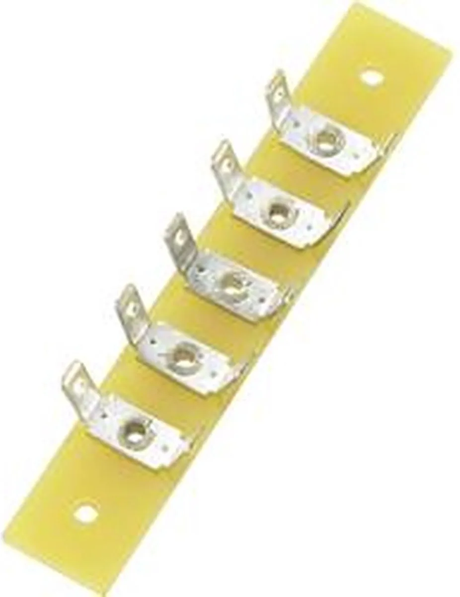 Tru Components Soldeerlijst 1572092 - 5 Polen - 59x10x1.6mm