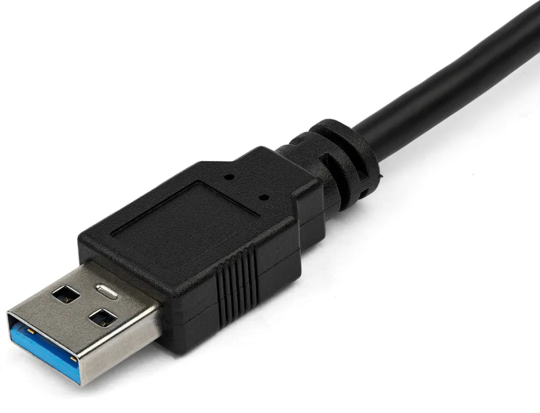 Startech USB31000S2H USB 3.0 Netwerkadapter - 2x USB Hub - Zwart