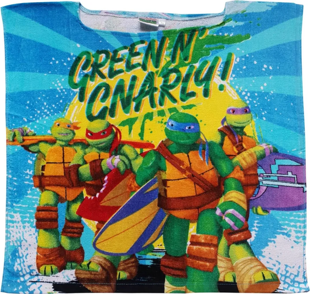 Teenage Mutant Ninja Turtles Badponcho