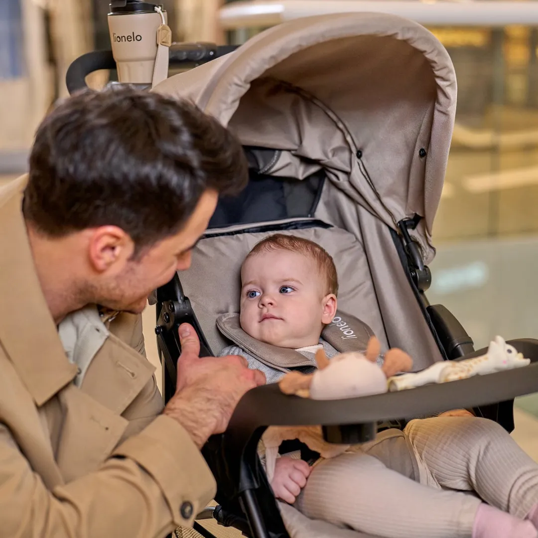 Lionelo Emma Plus Kinderwagen - Grijs/Rozig - Tot 15 kg