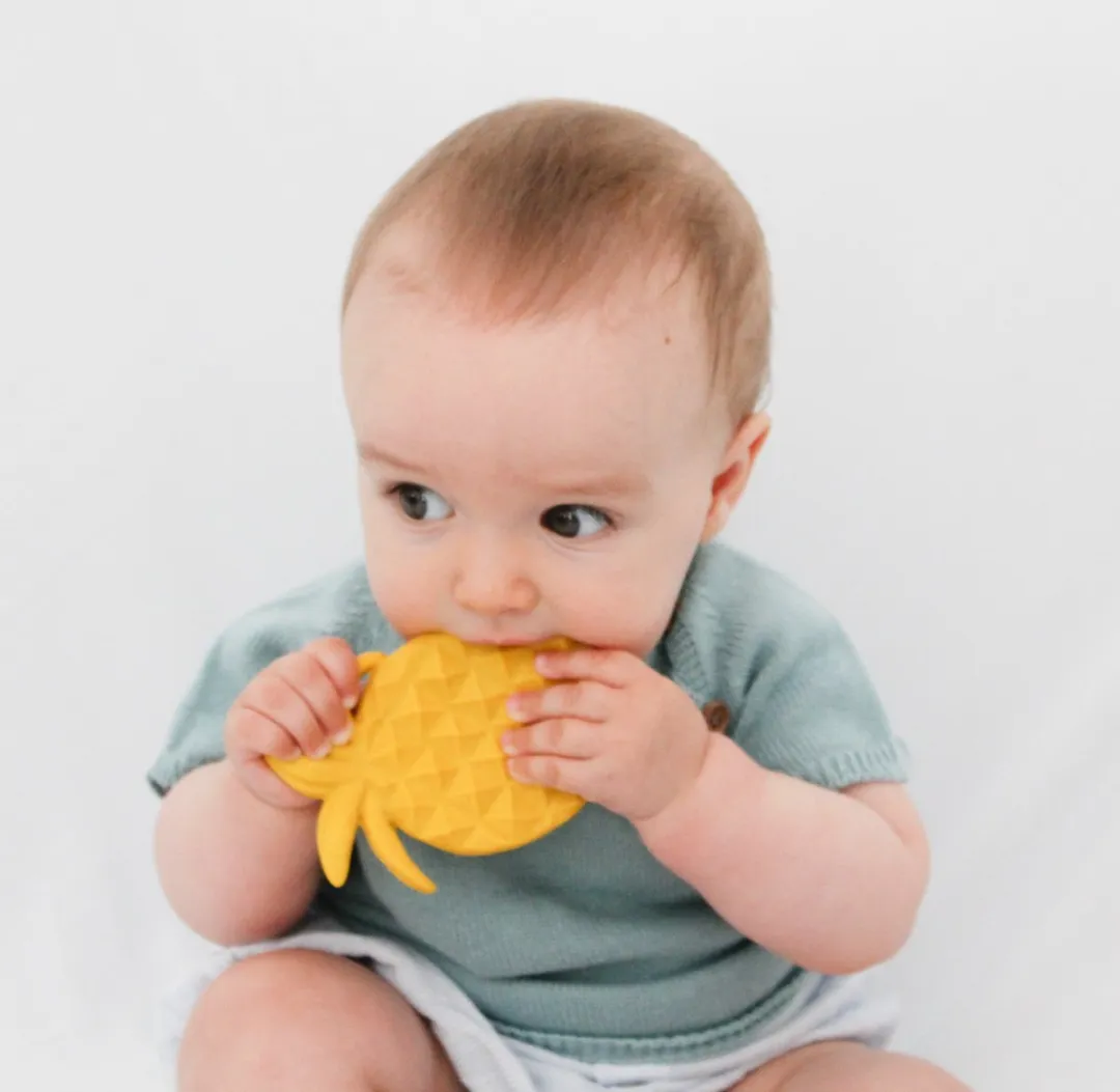 Lanco sensory rubberen bijtspeeltje - Semilla - 3 stuks