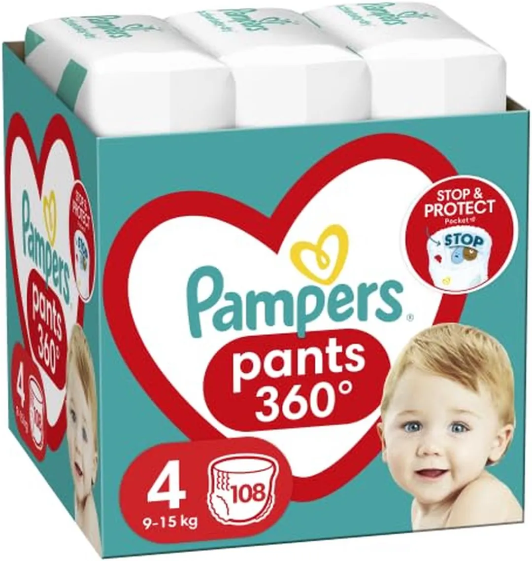 Pampers Baby-Dry Pants Maat 4 - 108 Stuks