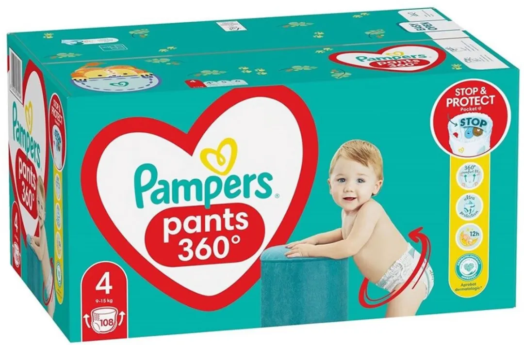 Pampers Baby-Dry Pants Maat 4