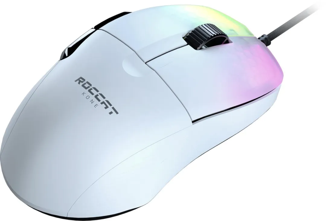 ROCCAT KONE Pro Gaming Muis - Bedraad - Wit