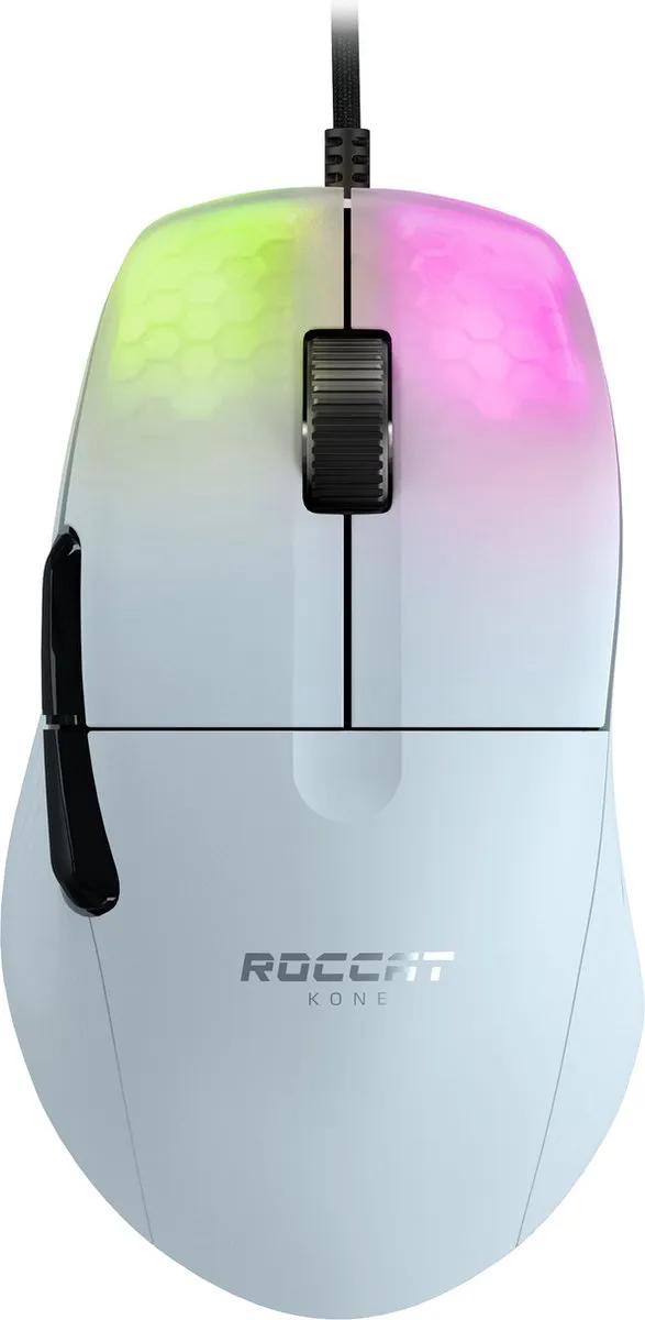 ROCCAT KONE Pro Gaming Muis - Bedraad - Wit
