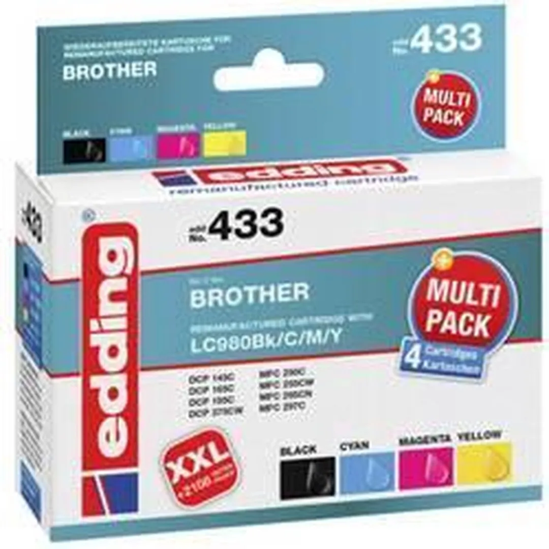 edding 18-433 Inktcartridge - Kleurloos - 14ml