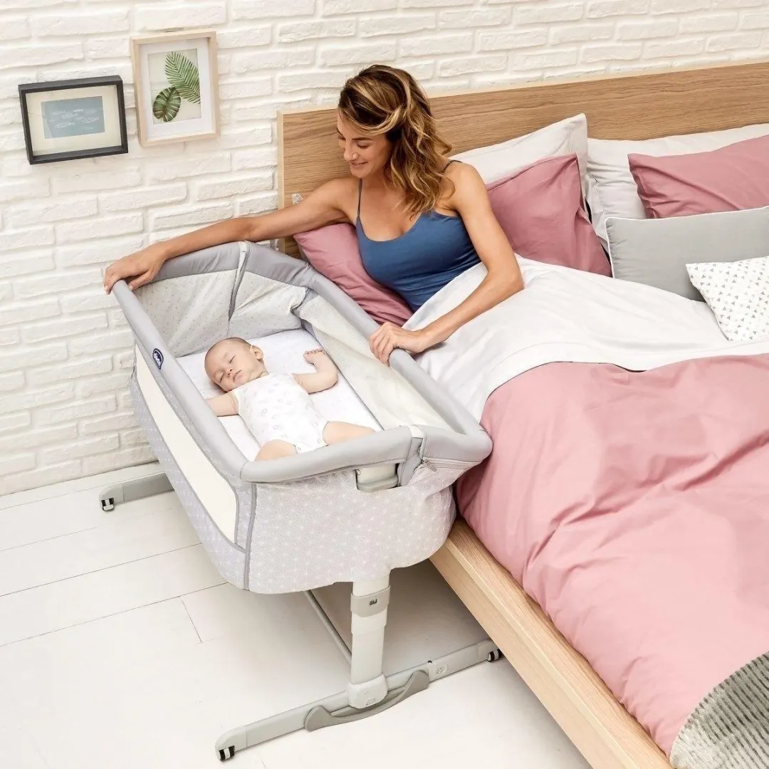 Chicco Next2Me Dream Co-Sleeper Aanschuifbed - Zilver