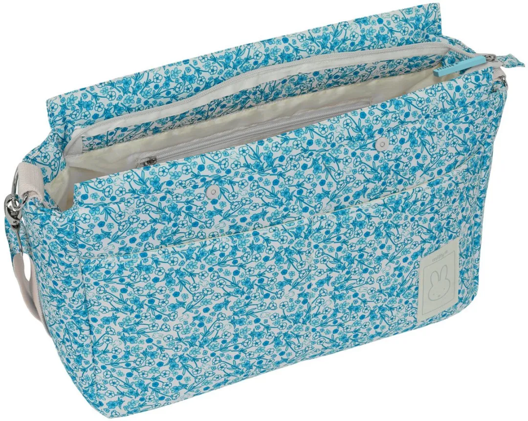 Nijntje Miffy Garden Organizer Tas - Blauw/Turkoois/Wit