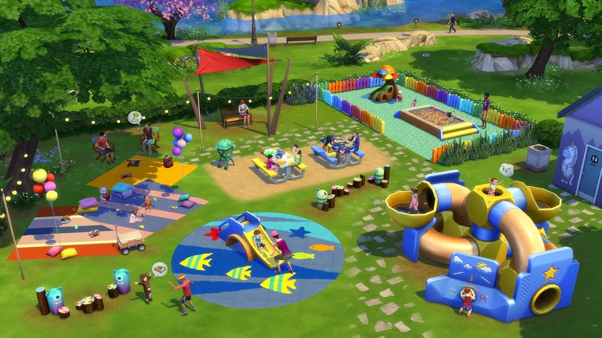 Electronic Arts The Sims 4 Cats & Dogs Parenthood Toddler Stuff - Xbox One