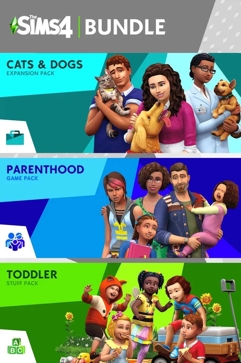 Electronic Arts The Sims 4 Cats & Dogs Parenthood Toddler Stuff - Xbox One