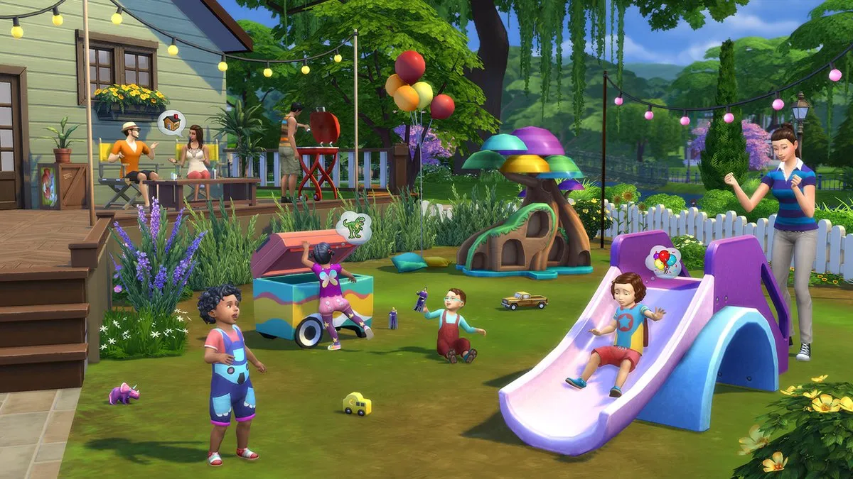 Electronic Arts The Sims 4 Cats & Dogs Parenthood Toddler Stuff - Xbox One