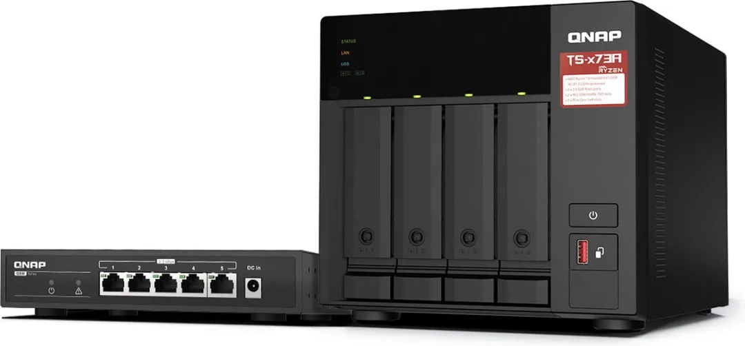 QNAP TS-473A-SW5T NAS 4-bay