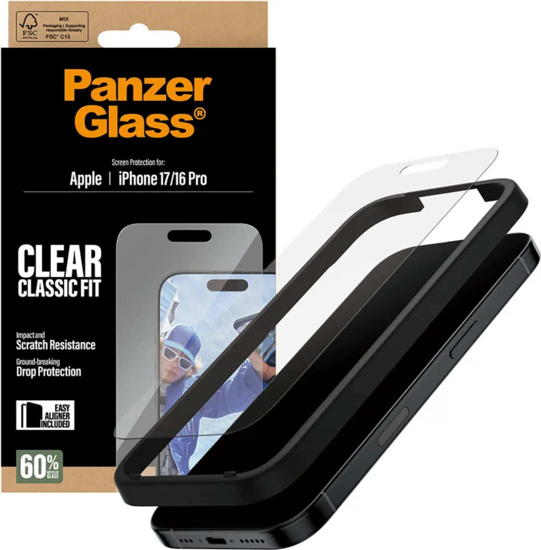 PanzerGlass Classic Fit iPhone 17 Screenprotector - PG97490