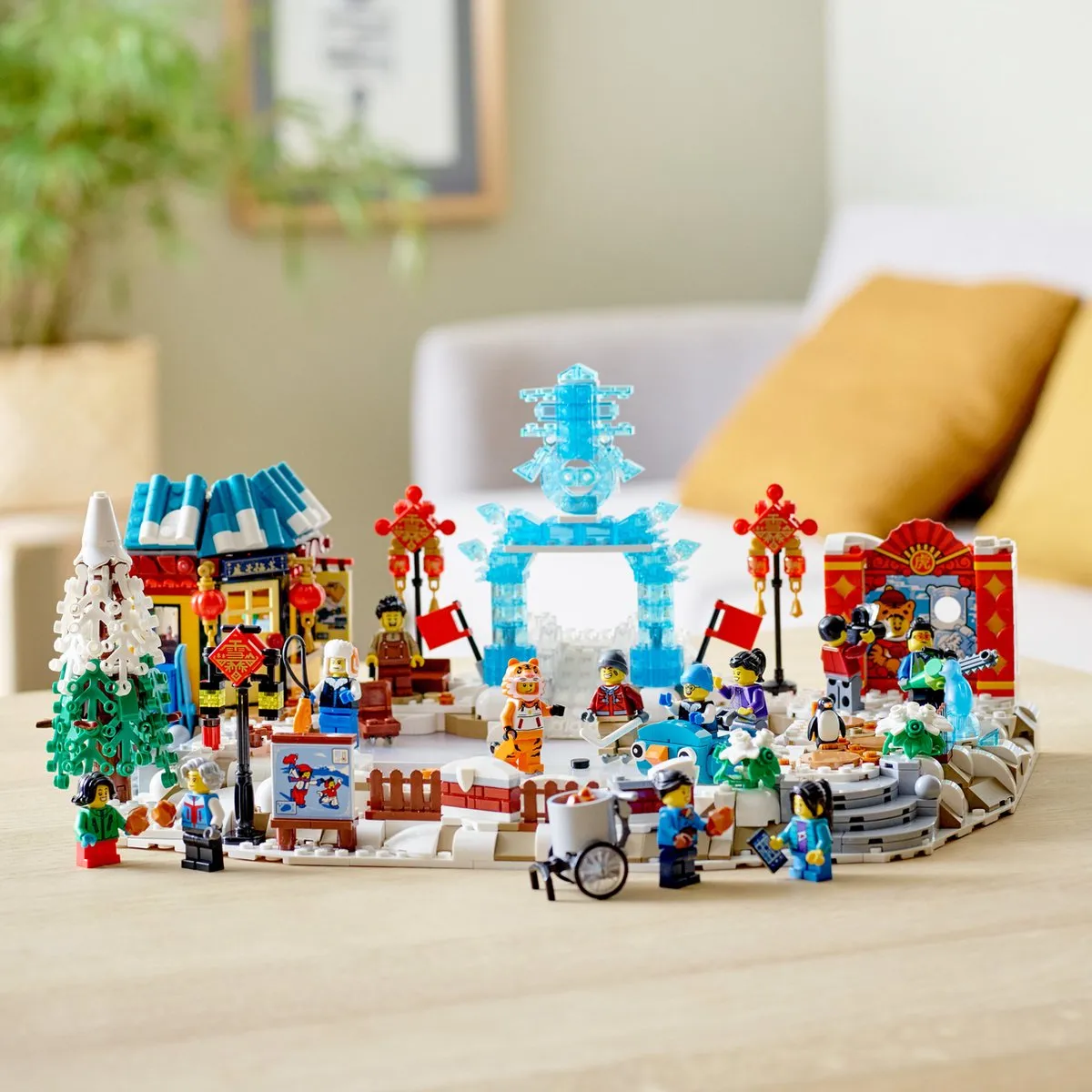 LEGO 80109 IJsfestival Chinees Nieuwjaar - 1519 Stukken - 13 Minifiguren - afbeelding 6 van 6