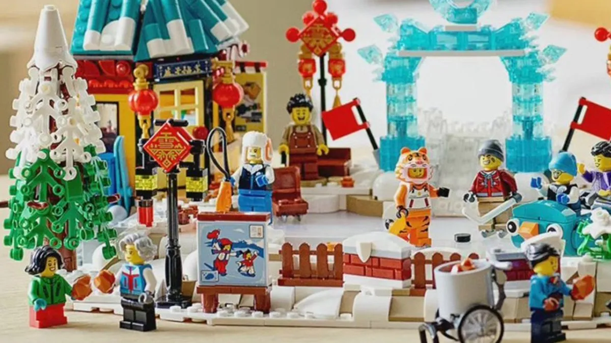 LEGO 80109 IJsfestival Chinees Nieuwjaar - 1519 Stukken - 13 Minifiguren
