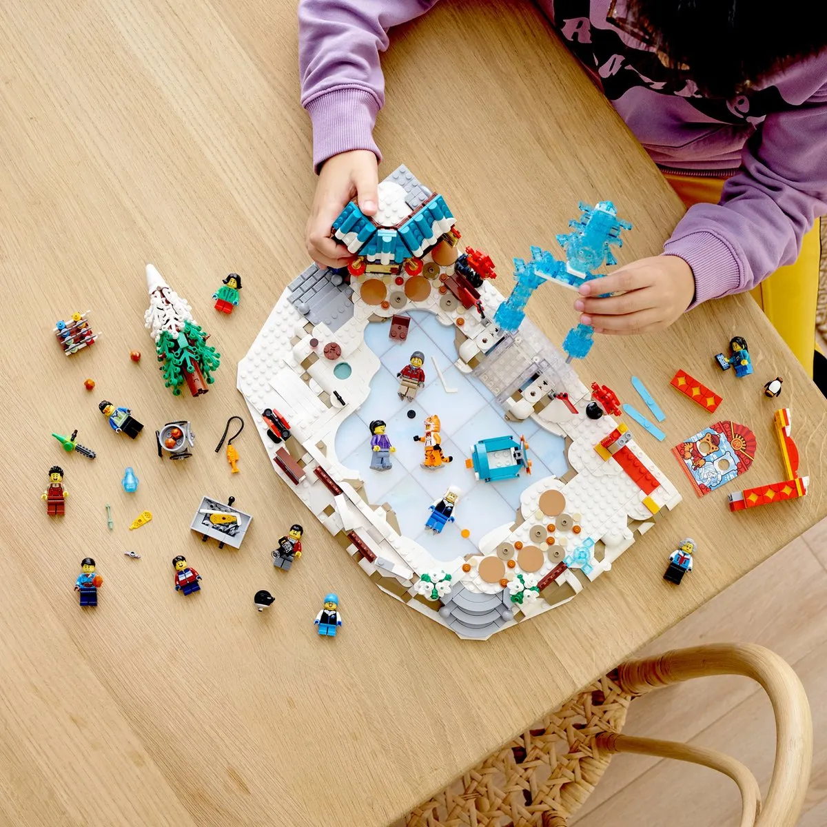 LEGO 80109 IJsfestival Chinees Nieuwjaar - 1519 Stukken - 13 Minifiguren
